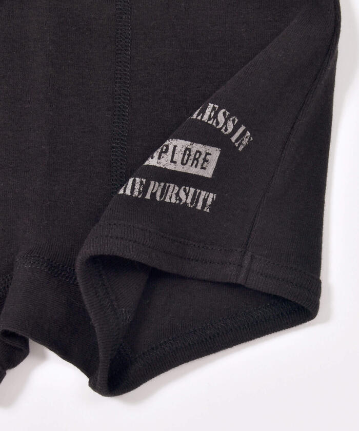 WASK Plain + Camouflage Logo Pattern 2P Ribbed Shorts [Non-returnable item]