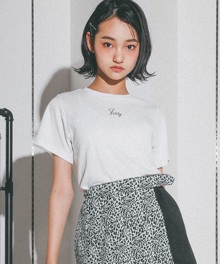 ZIDDY Sleeve-Open Sheer Shirt & T-Shirt Set