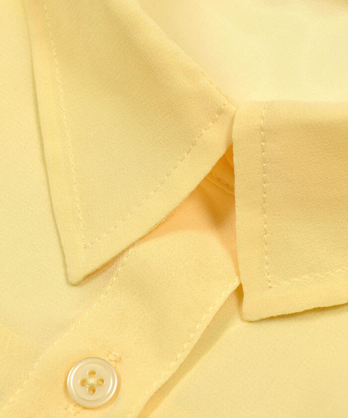 ZIDDY Sleeve-Open Sheer Shirt & T-Shirt Set