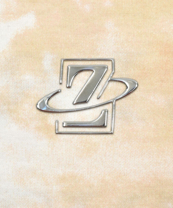 ジディー ZIDDY 金屬印刷抽繩漸層T恤