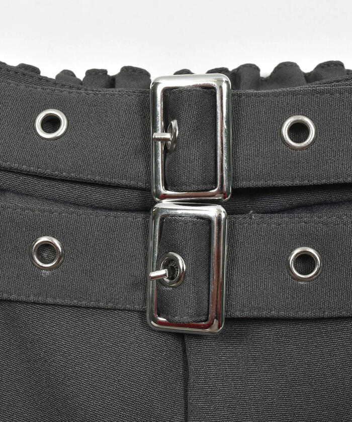 ZIDDY 【 Nico☆Puchi掲載 】 Double Belt Short Pants