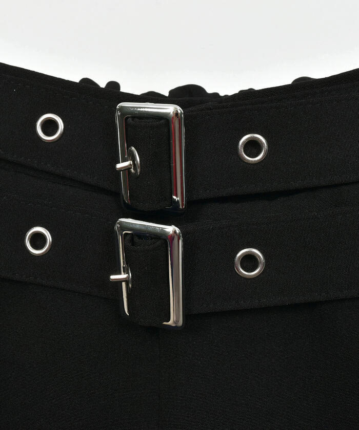 ZIDDY 【 Nico☆Puchi掲載 】 Double Belt Short Pants
