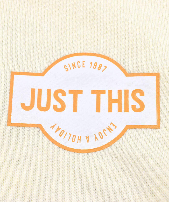 ジディー ZIDDY ハーフジップバックプリントTシャツ