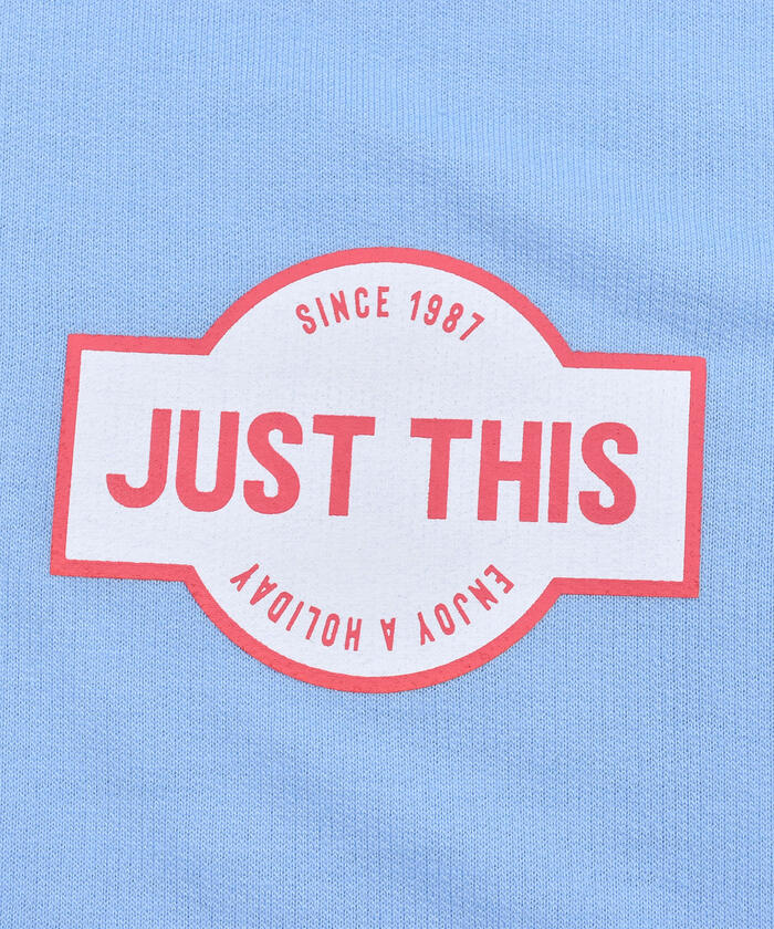 ジディー ZIDDY ハーフジップバックプリントTシャツ