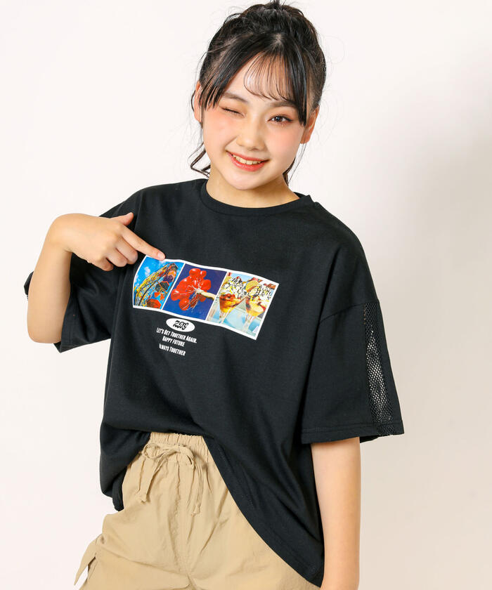 ZIDDY Photo Print BIG T-shirt