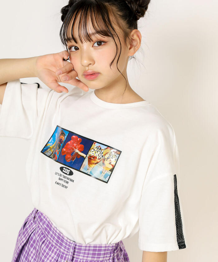 ZIDDY Photo Print BIG T-shirt