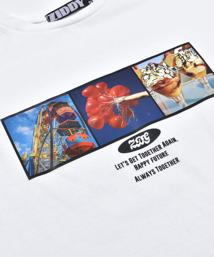 ZIDDY Photo Print BIG T-shirt