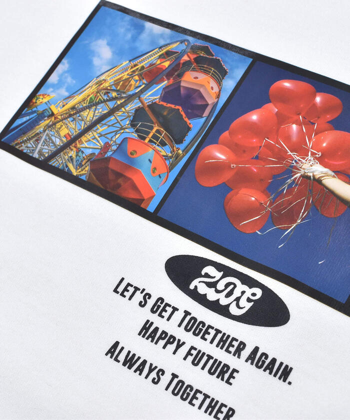 ZIDDY Photo Print BIG T-shirt