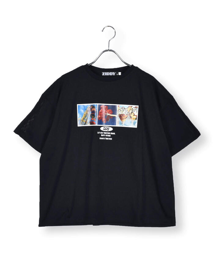 ZIDDY Photo Print BIG T-shirt