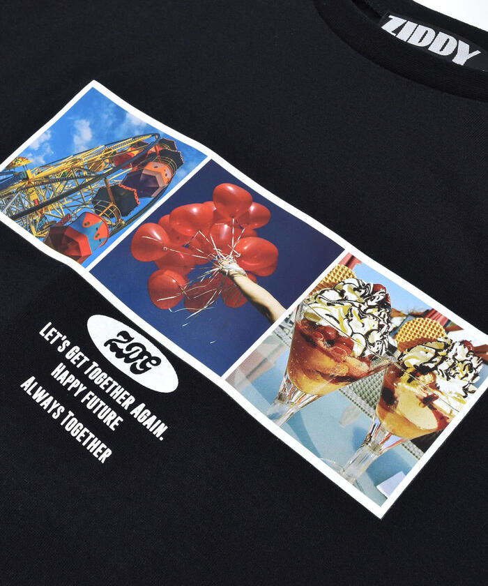 ZIDDY Photo Print BIG T-shirt