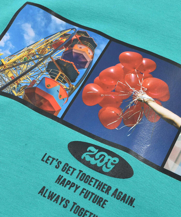 ZIDDY Photo Print BIG T-shirt