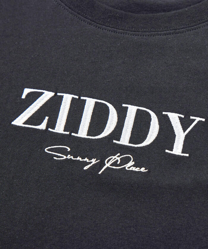ジディー ZIDDY 肩開きロゴTシャツ