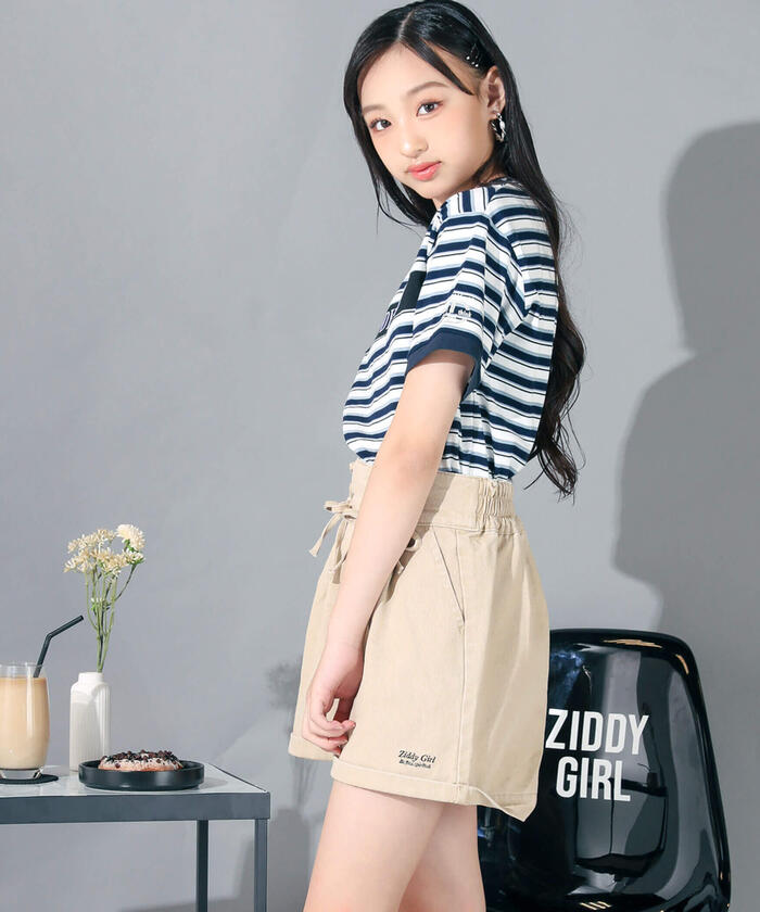 ZIDDY 【 Featured in Nico☆Puchi 】 Lace-Up Short Pants