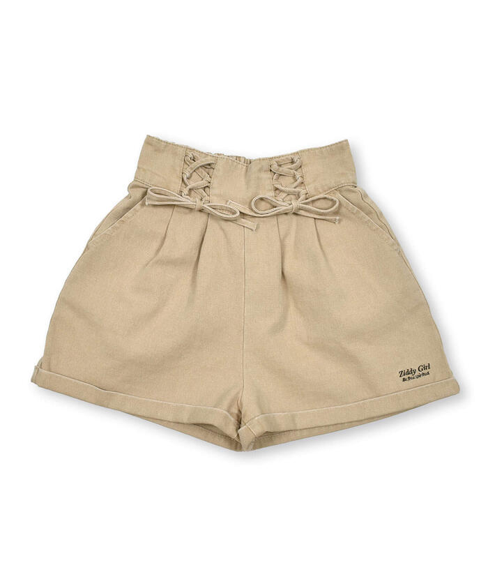 ZIDDY 【 Featured in Nico☆Puchi 】 Lace-Up Short Pants