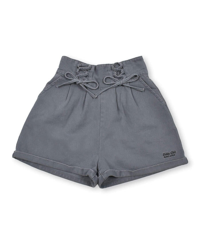ZIDDY 【 Featured in Nico☆Puchi 】 Lace-Up Short Pants