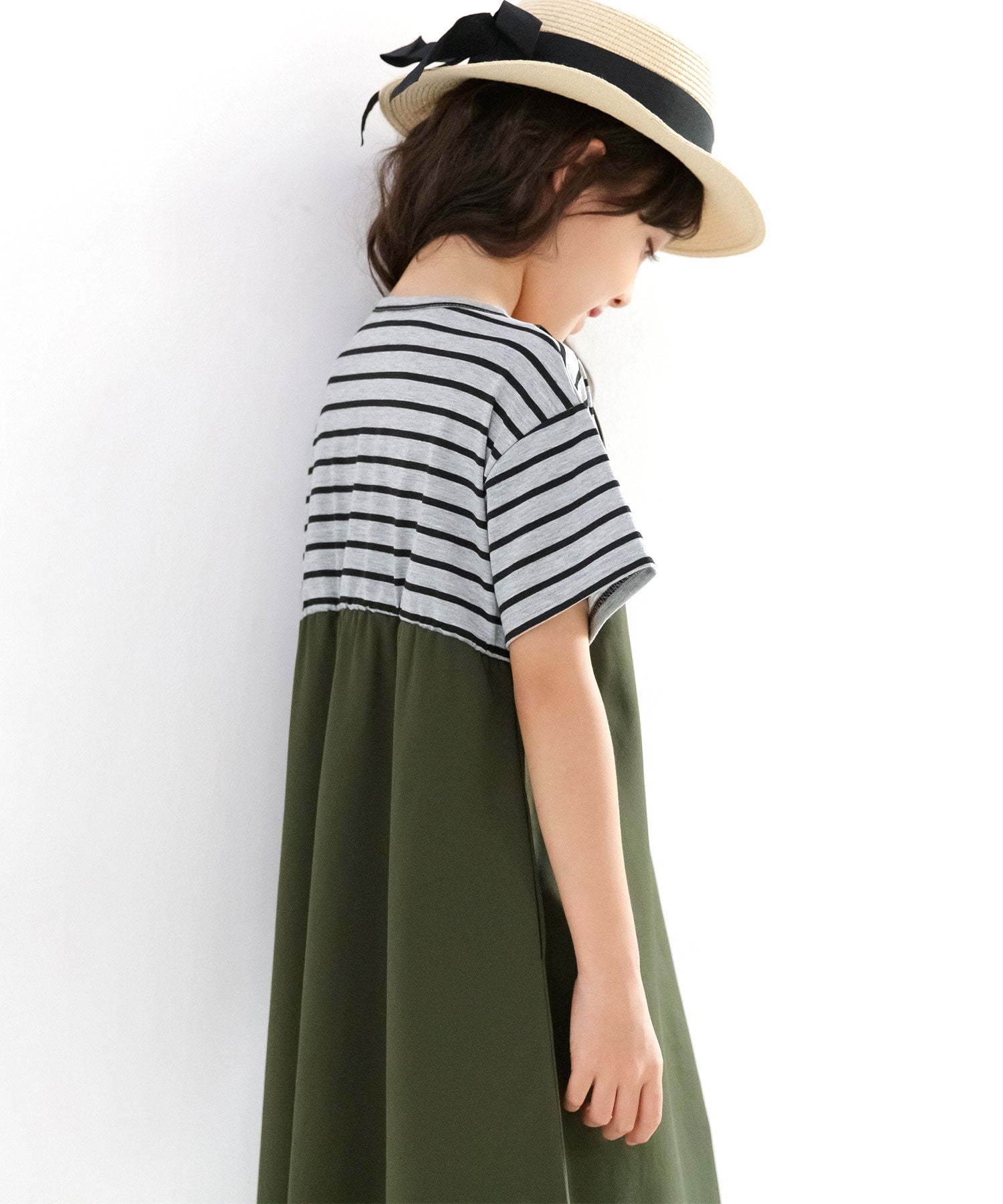 Kodomo Fuku Bee Layered Style Dress