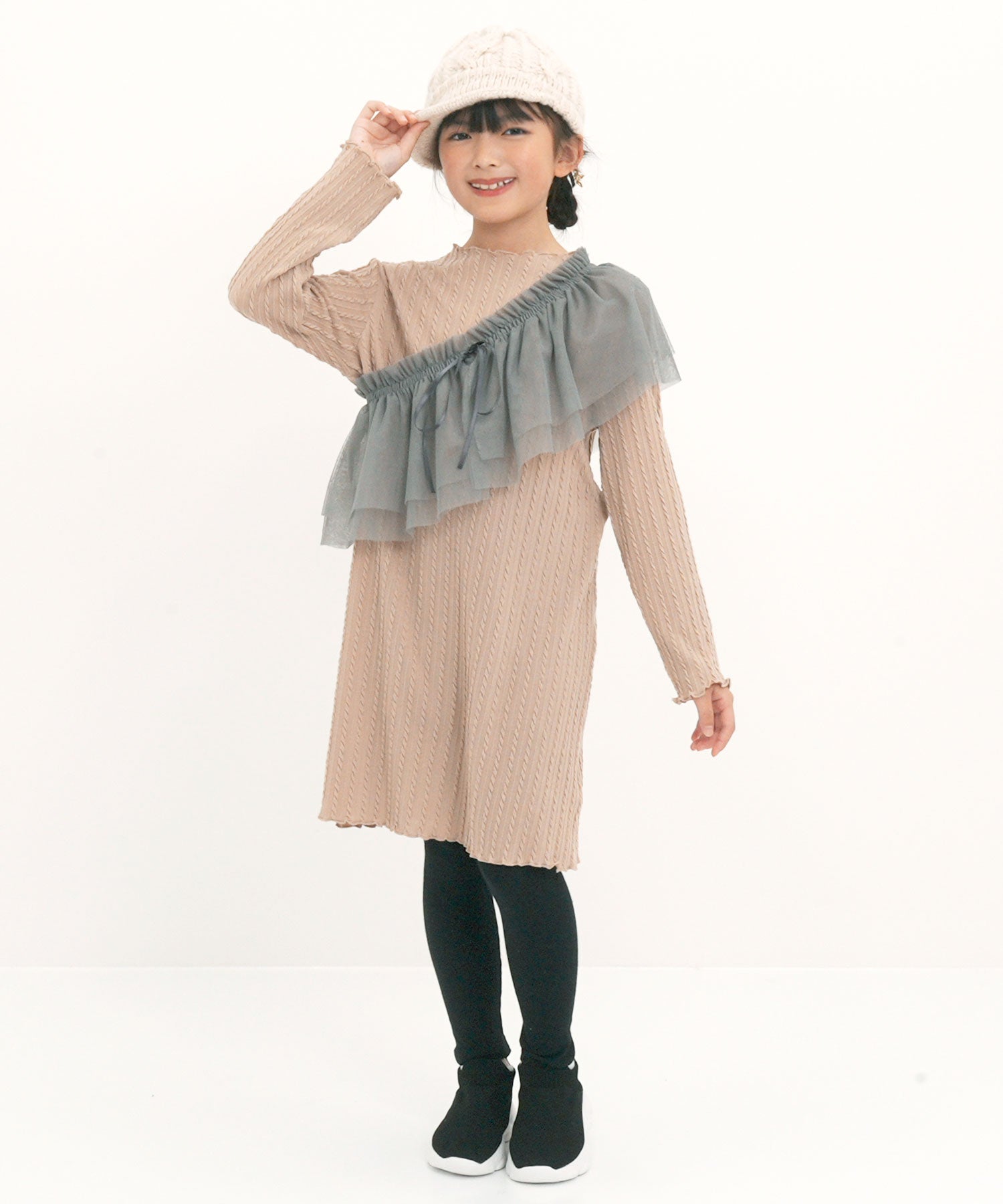 コドモフク ビー 子供服Bee 10分丈レギンス