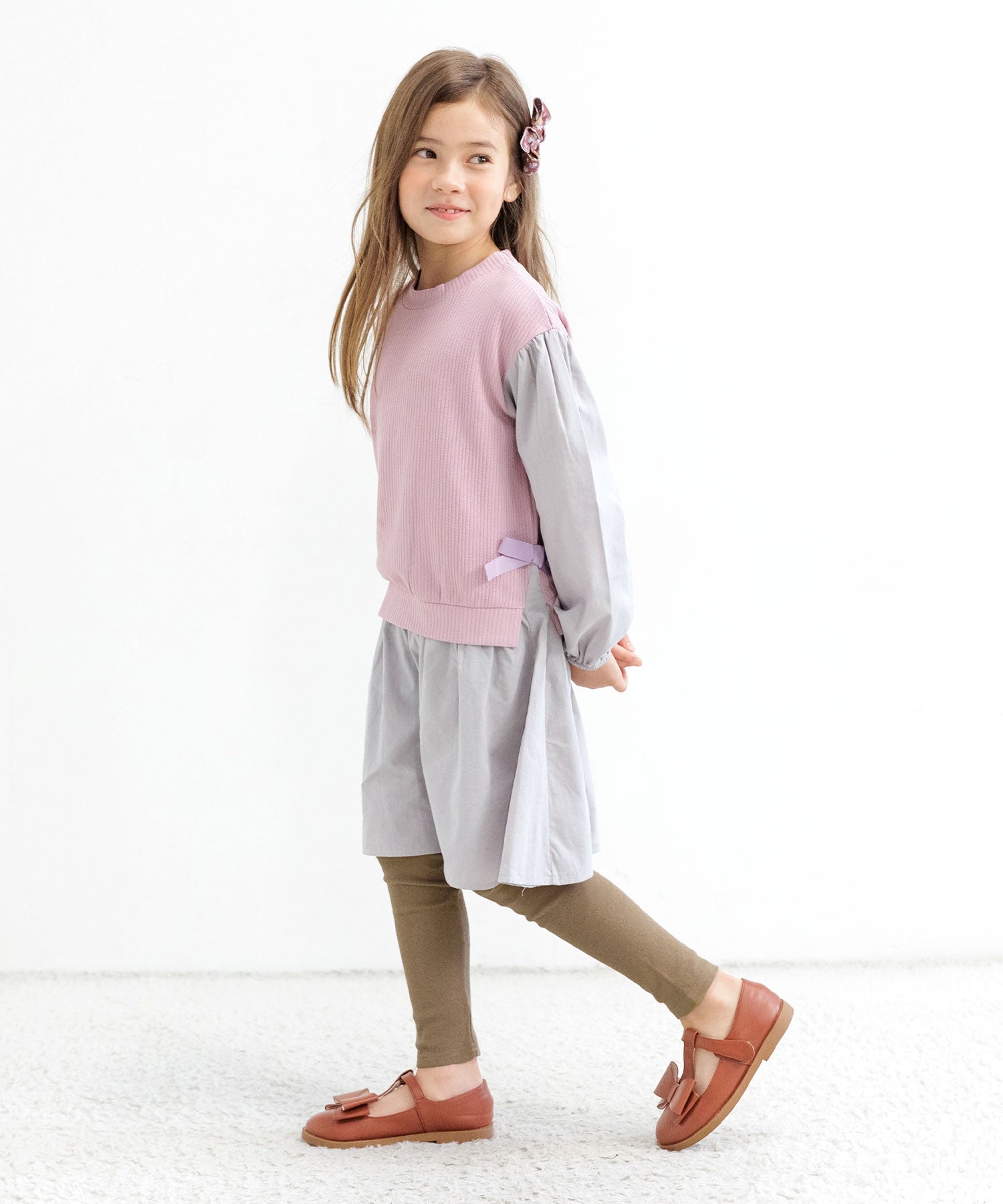 コドモフク ビー 子供服Bee 10分丈レギンス