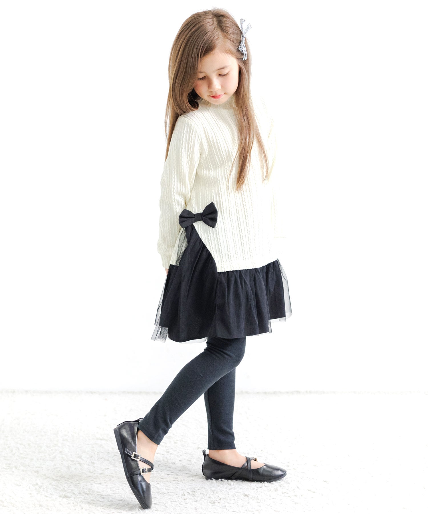 コドモフク ビー 子供服Bee 10分丈レギンス