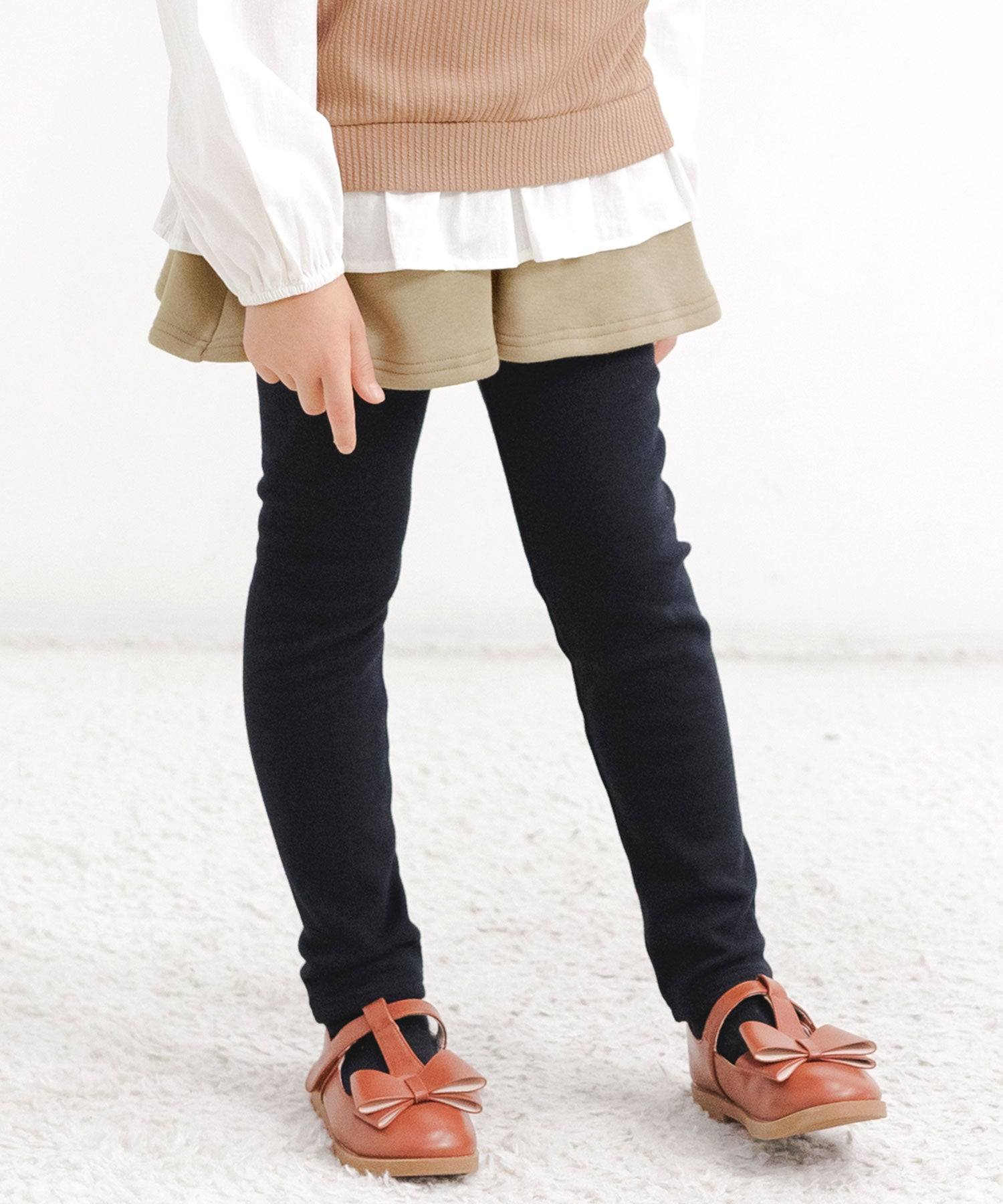 コドモフク ビー 子供服Bee 裏起毛フレアスカッツ