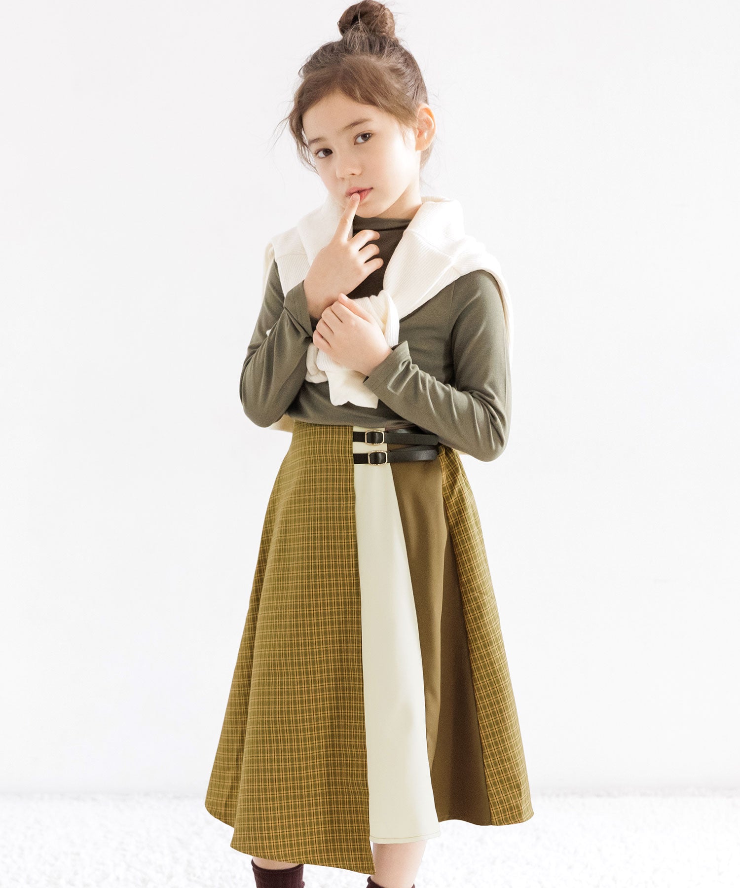 Kodomo Fuku Bee Children's Clothing Bee Midi Skirt