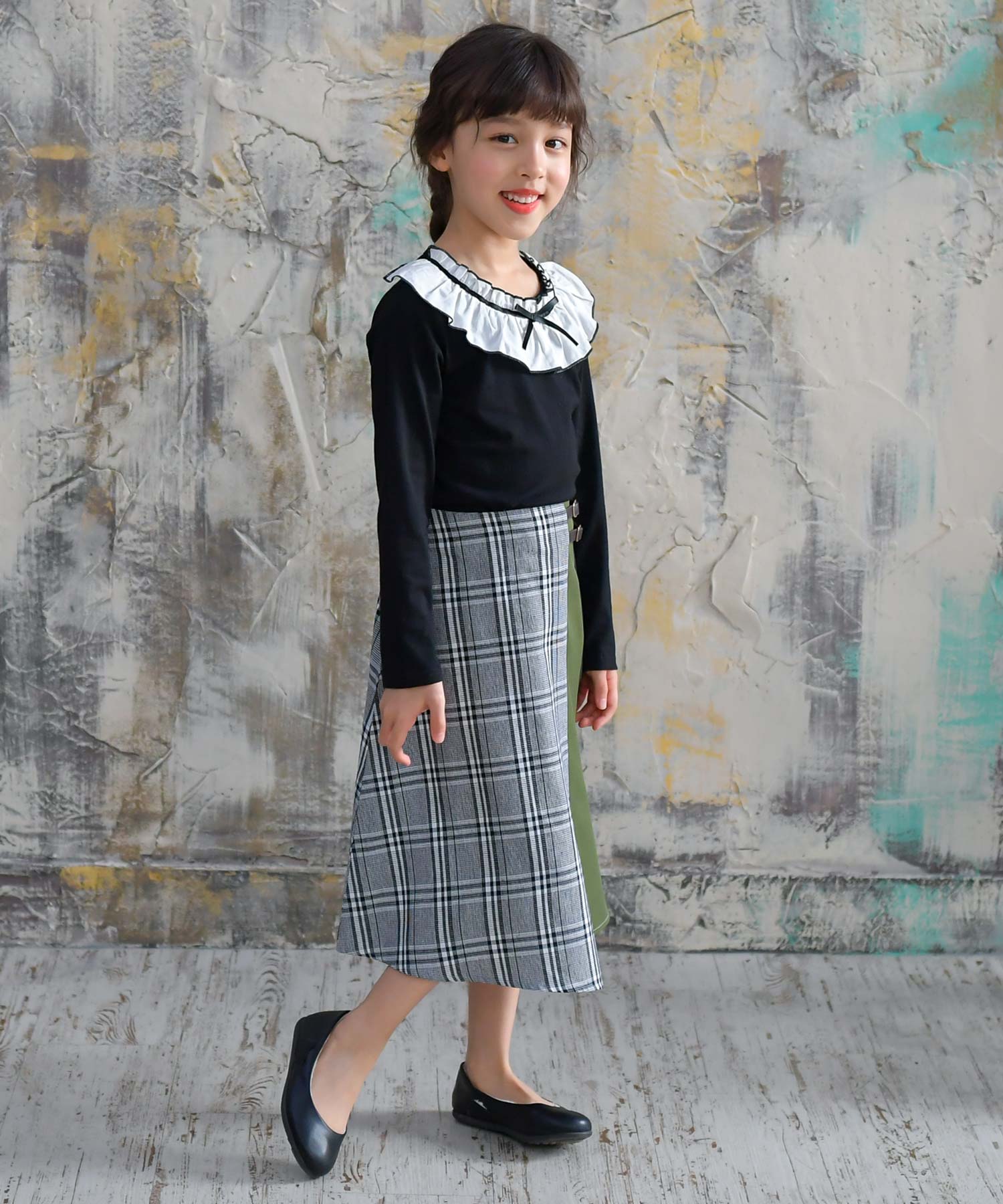 Kodomo Fuku Bee Children's Clothing Bee Midi Skirt