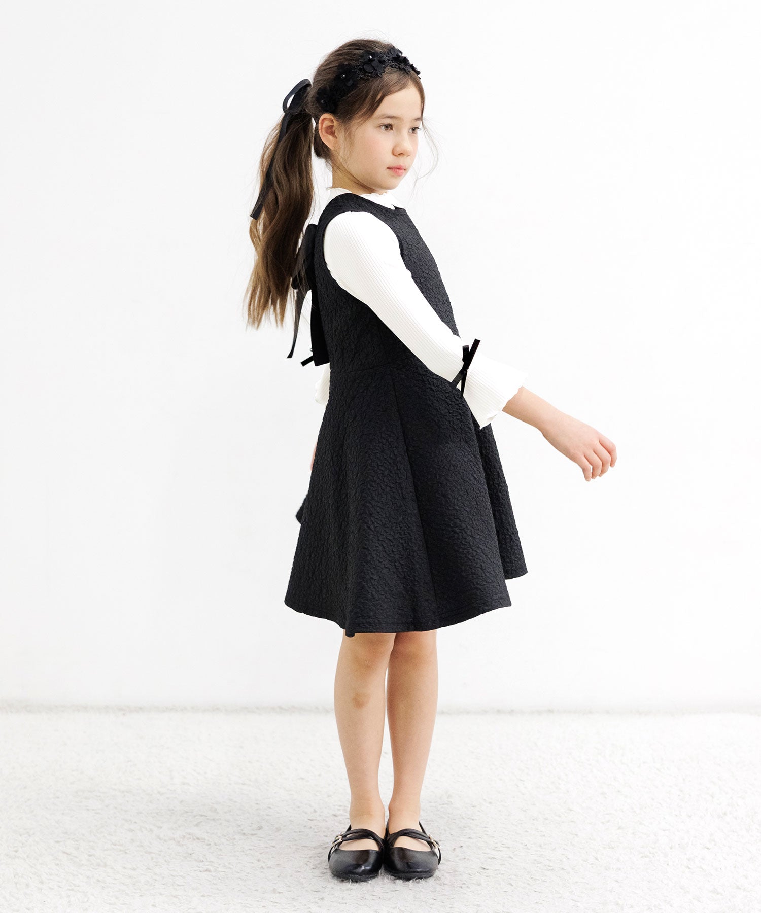 コドモフク ビー 子供服Bee 長袖リブトップス