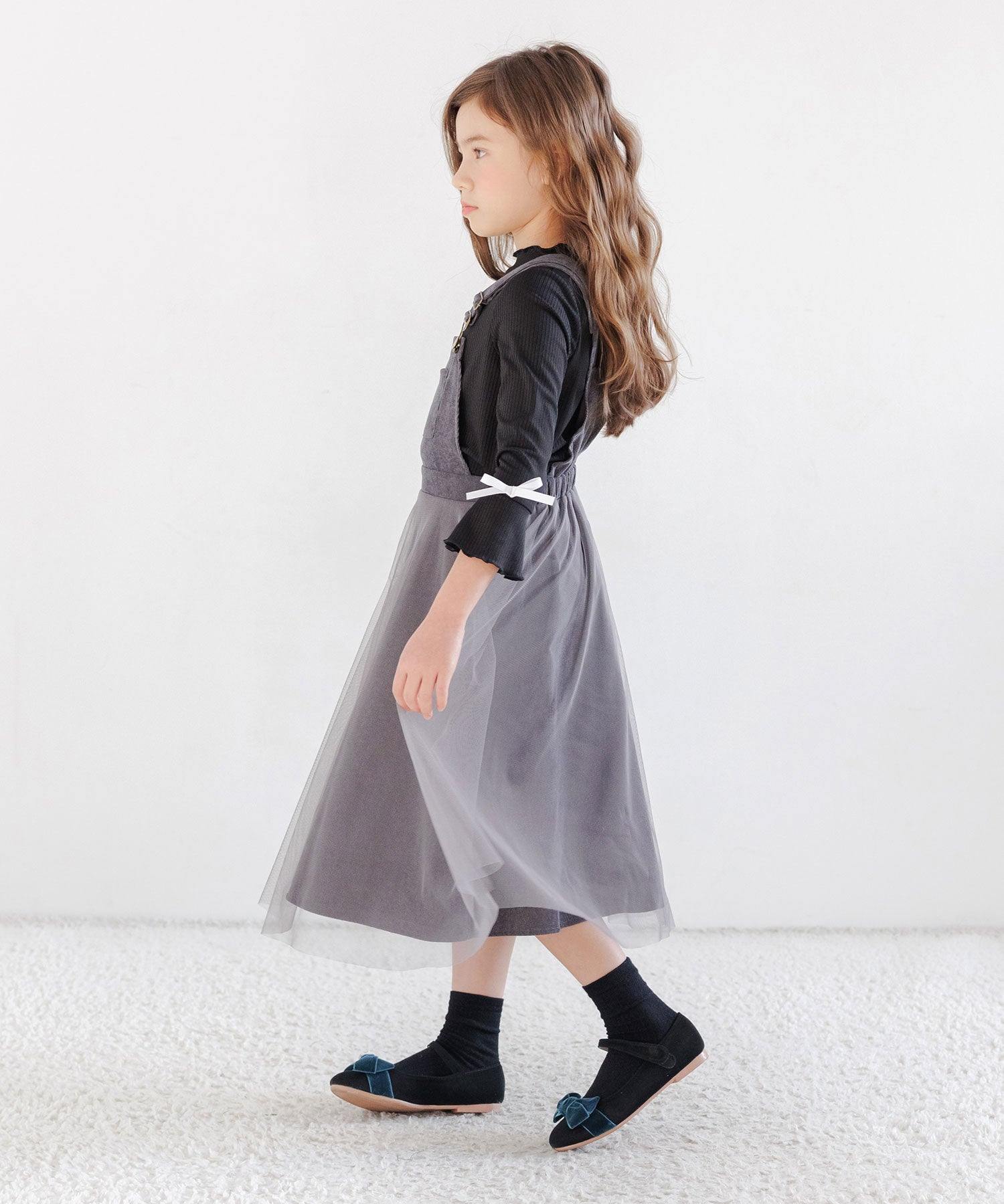 コドモフク ビー 子供服Bee 長袖リブトップス