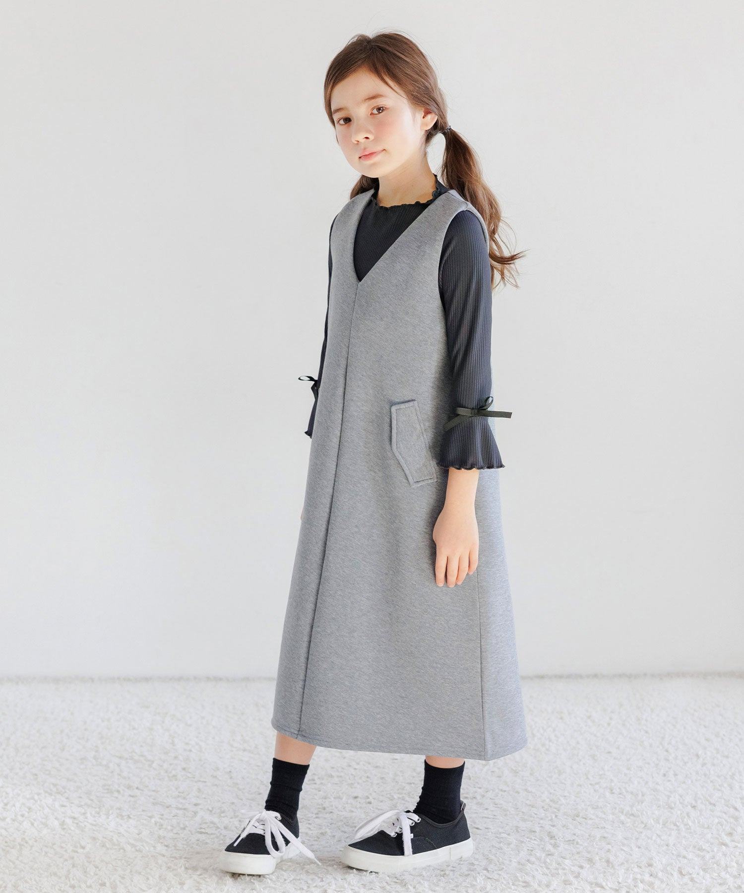 コドモフク ビー 子供服Bee 長袖リブトップス