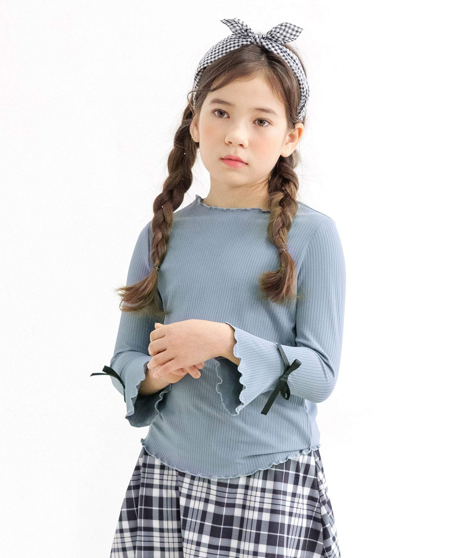 コドモフク ビー 兒童服Bee 長袖羅紋上衣