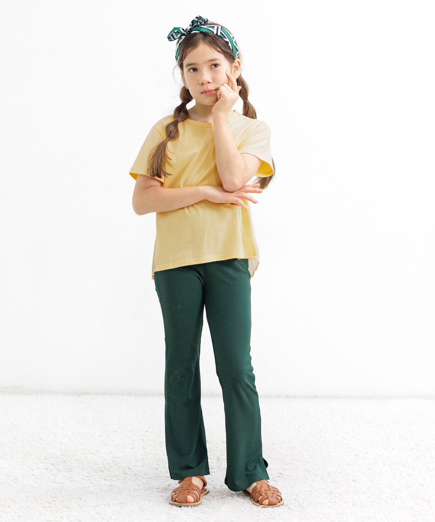 Kodomo Fuku Bee Children's Clothing Bee Back Pleats Top