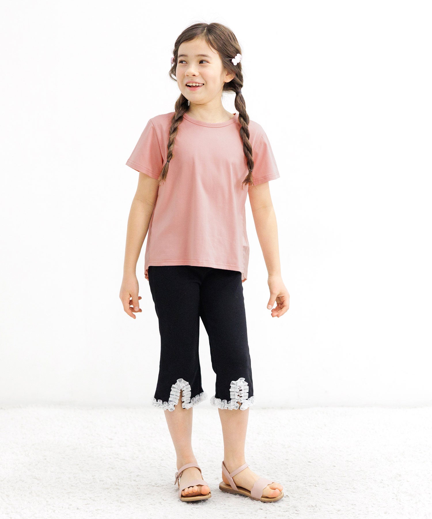 Kodomo Fuku Bee Children's Clothing Bee Back Pleats Top