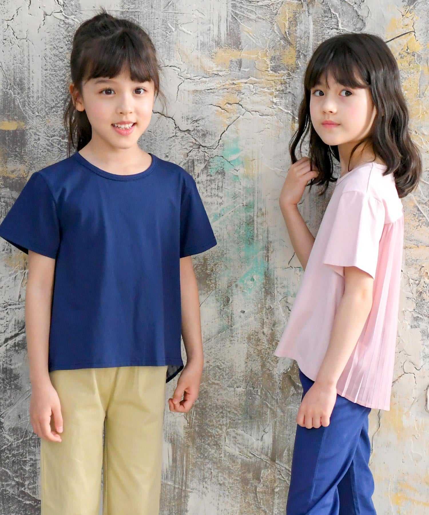 Kodomo Fuku Bee Children's Clothing Bee Back Pleats Top