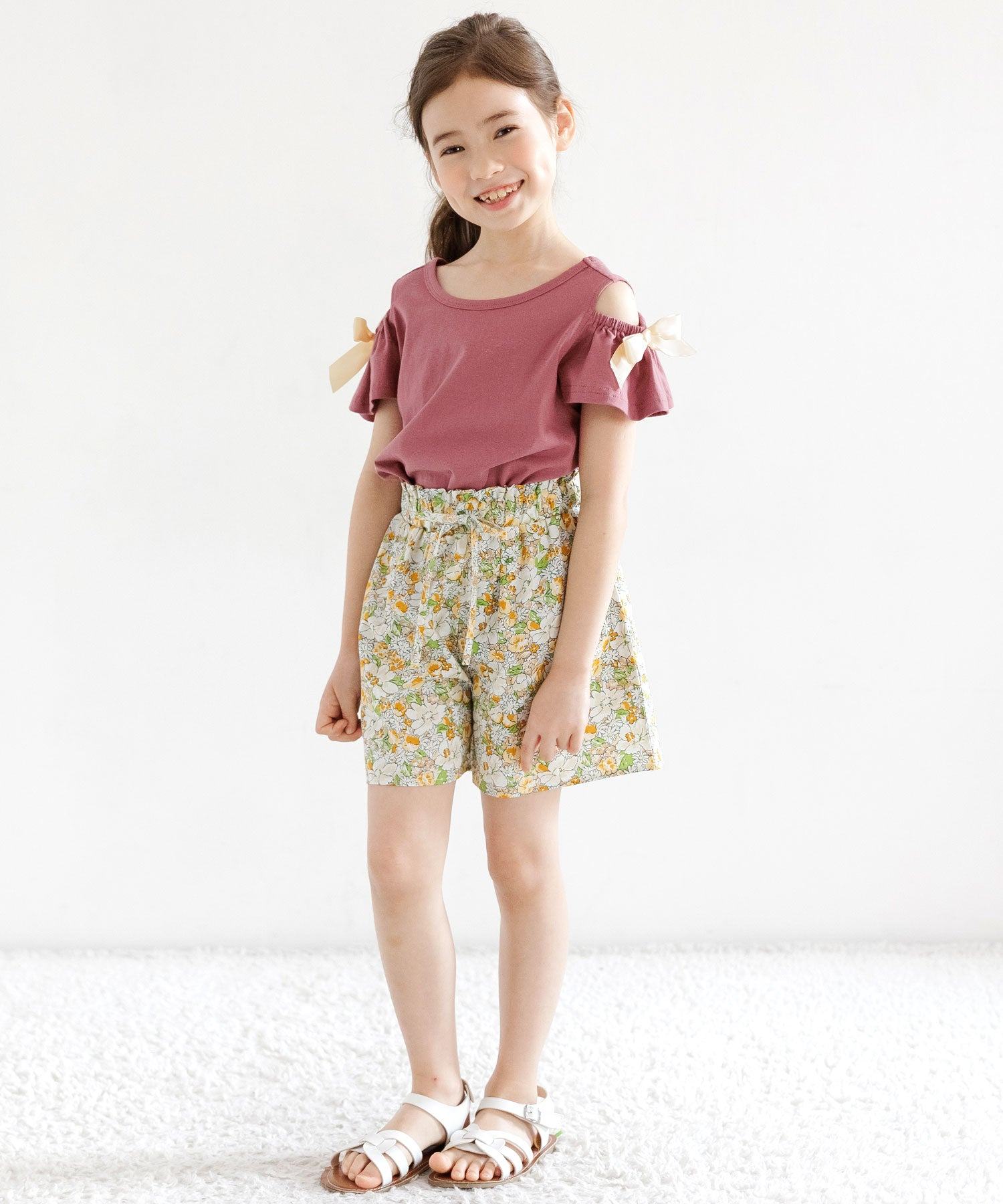 Kodomo Fuku Bee Off-Shoulder Tops