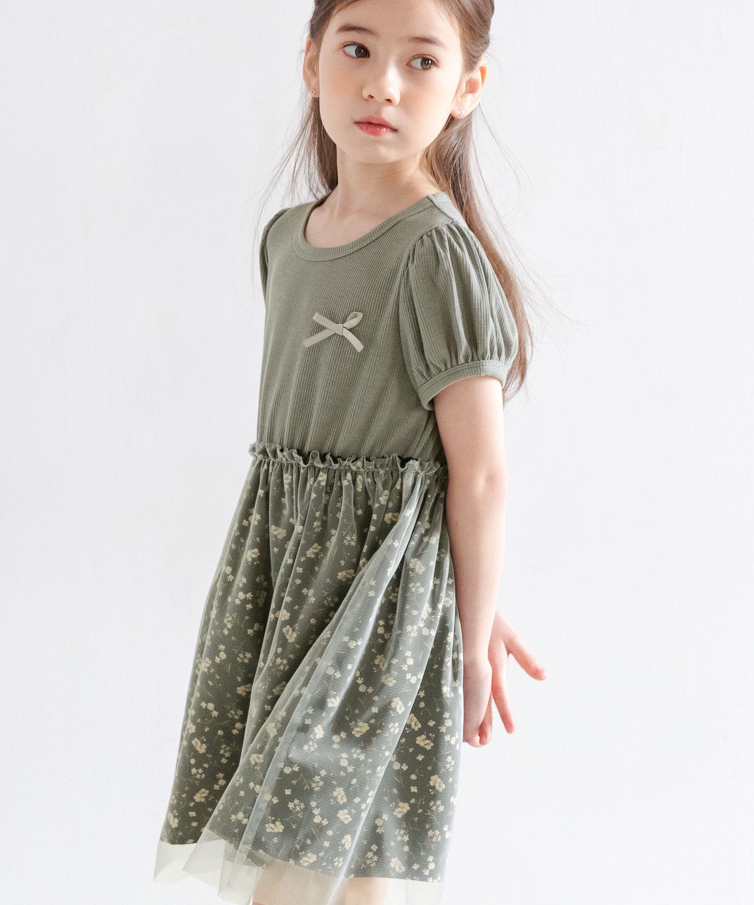 Kodomo Fuku Bee Children's Clothing Bee Short Sleeve Dress