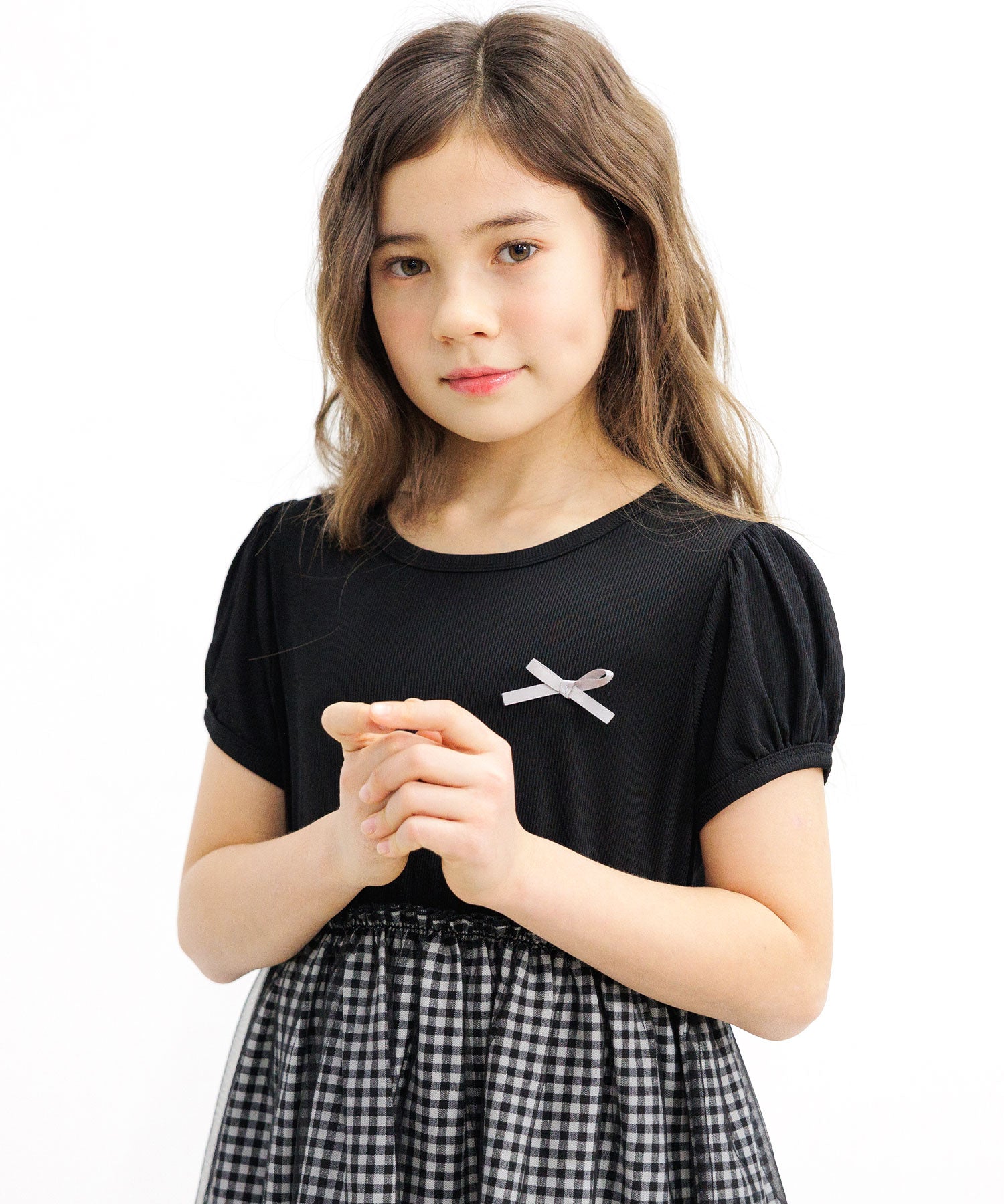Kodomo Fuku Bee Children's Clothing Bee Short Sleeve Dress