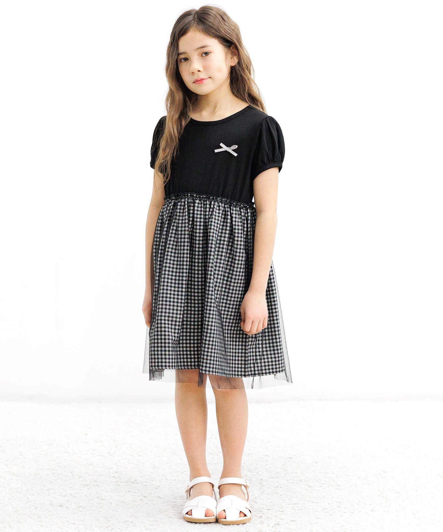 Kodomo Fuku Bee Children's Clothing Bee Short Sleeve Dress