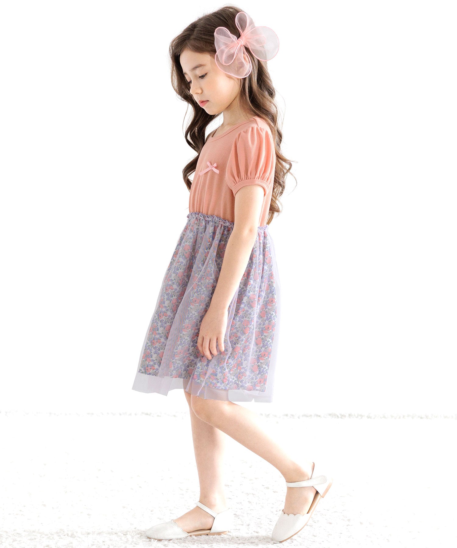 Kodomo Fuku Bee Children's Clothing Bee Short Sleeve Dress