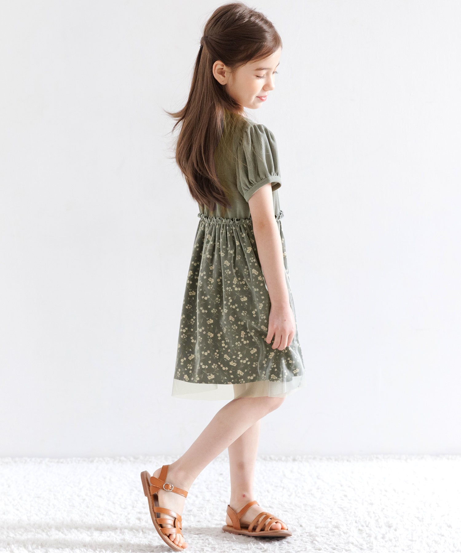 Kodomo Fuku Bee Children's Clothing Bee Short Sleeve Dress