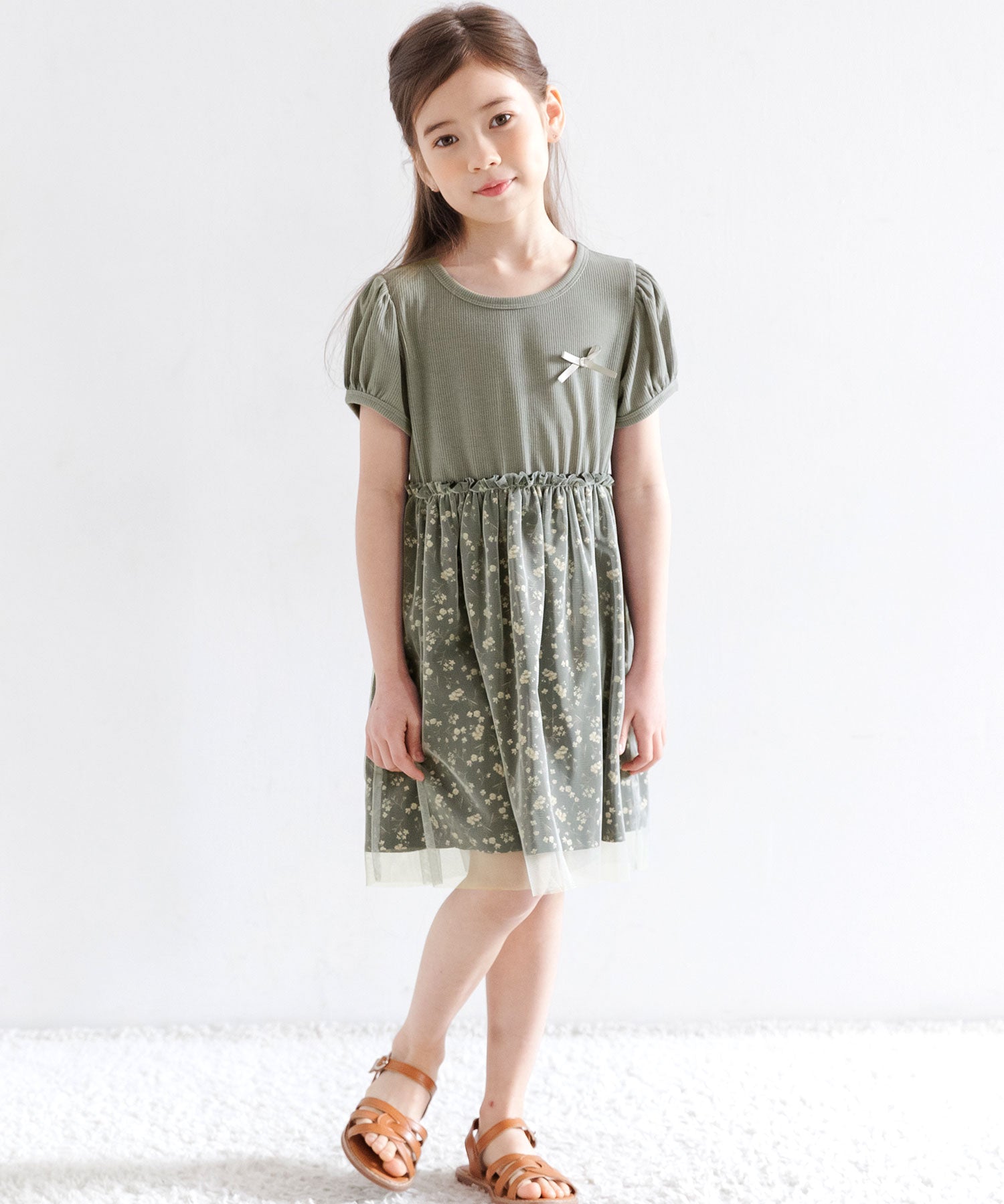 Kodomo Fuku Bee Children's Clothing Bee Short Sleeve Dress