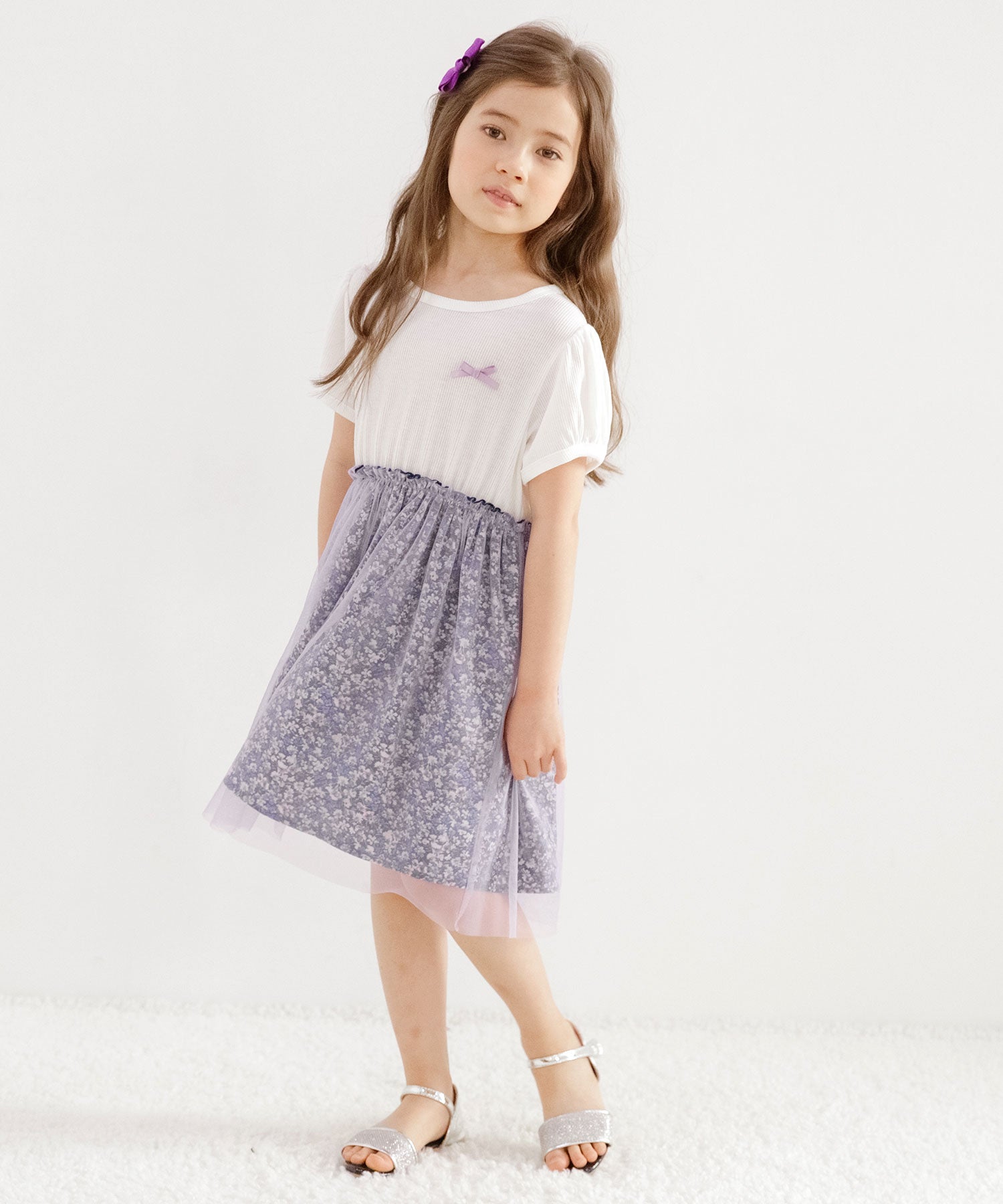 Kodomo Fuku Bee Children's Clothing Bee Short Sleeve Dress