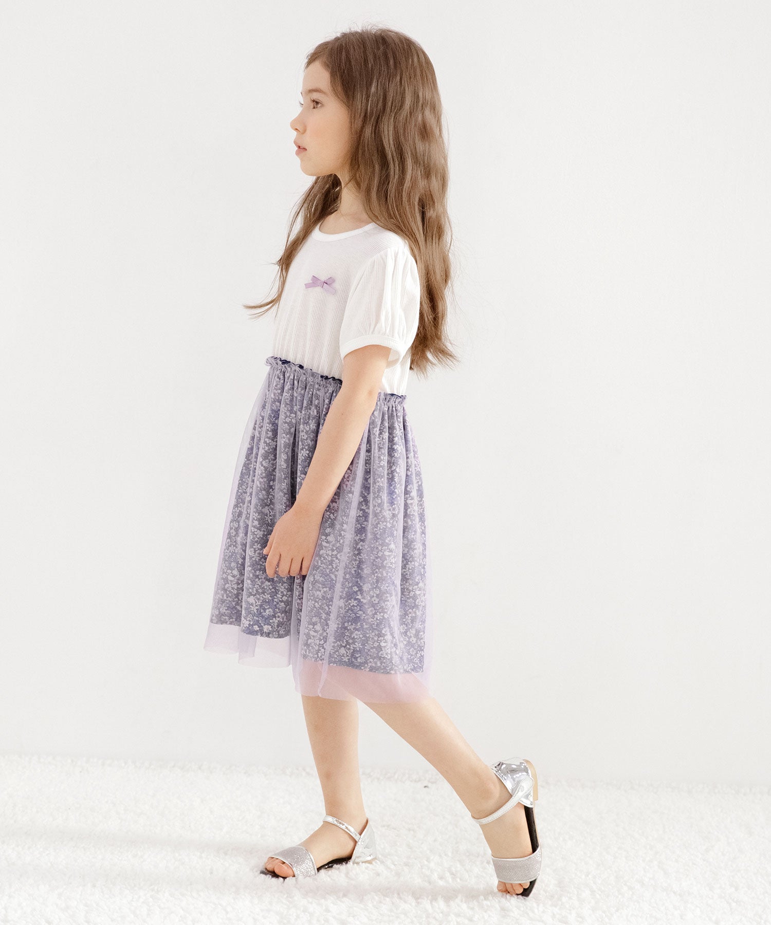 Kodomo Fuku Bee Children's Clothing Bee Short Sleeve Dress
