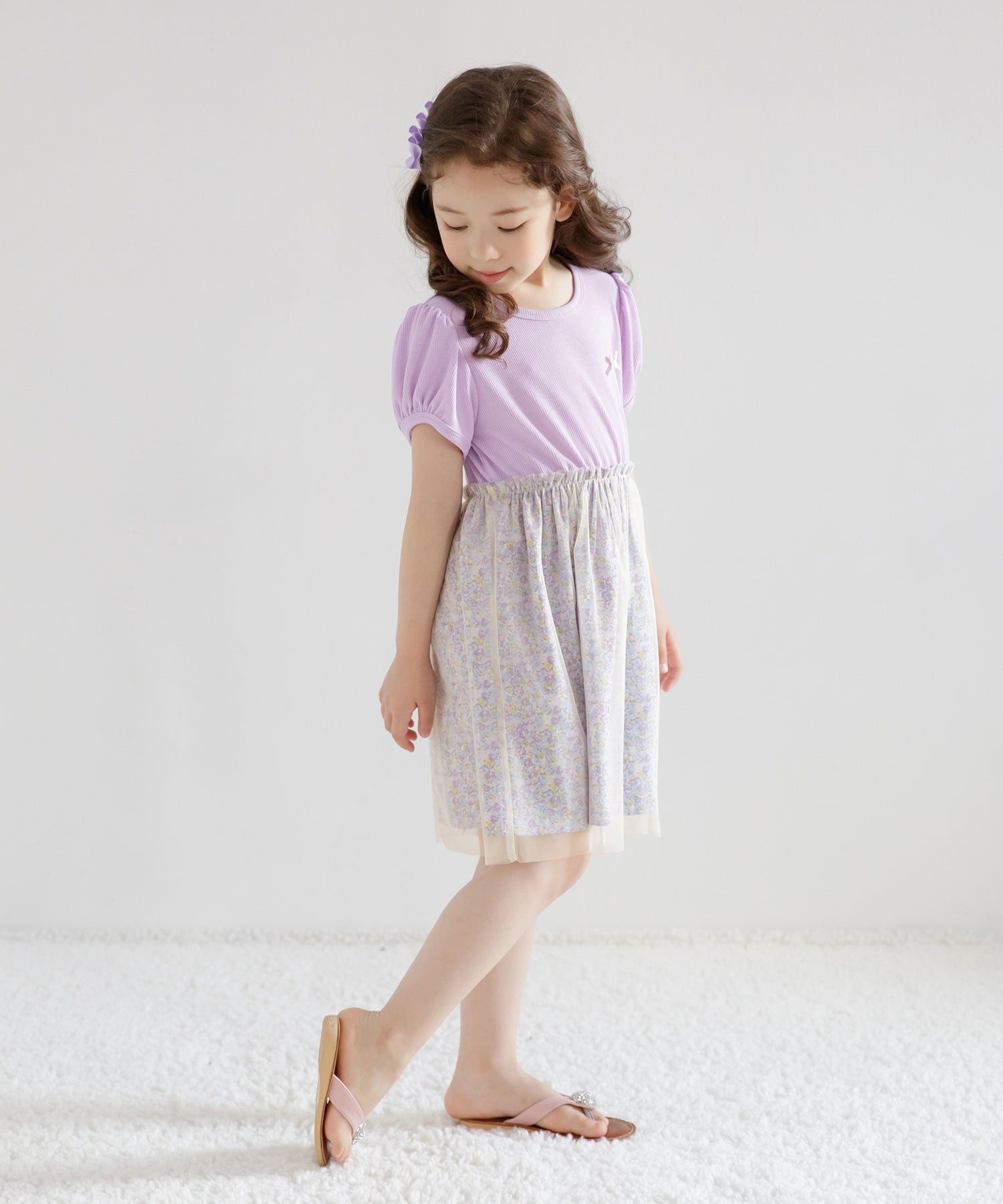 Kodomo Fuku Bee Children's Clothing Bee Short Sleeve Dress