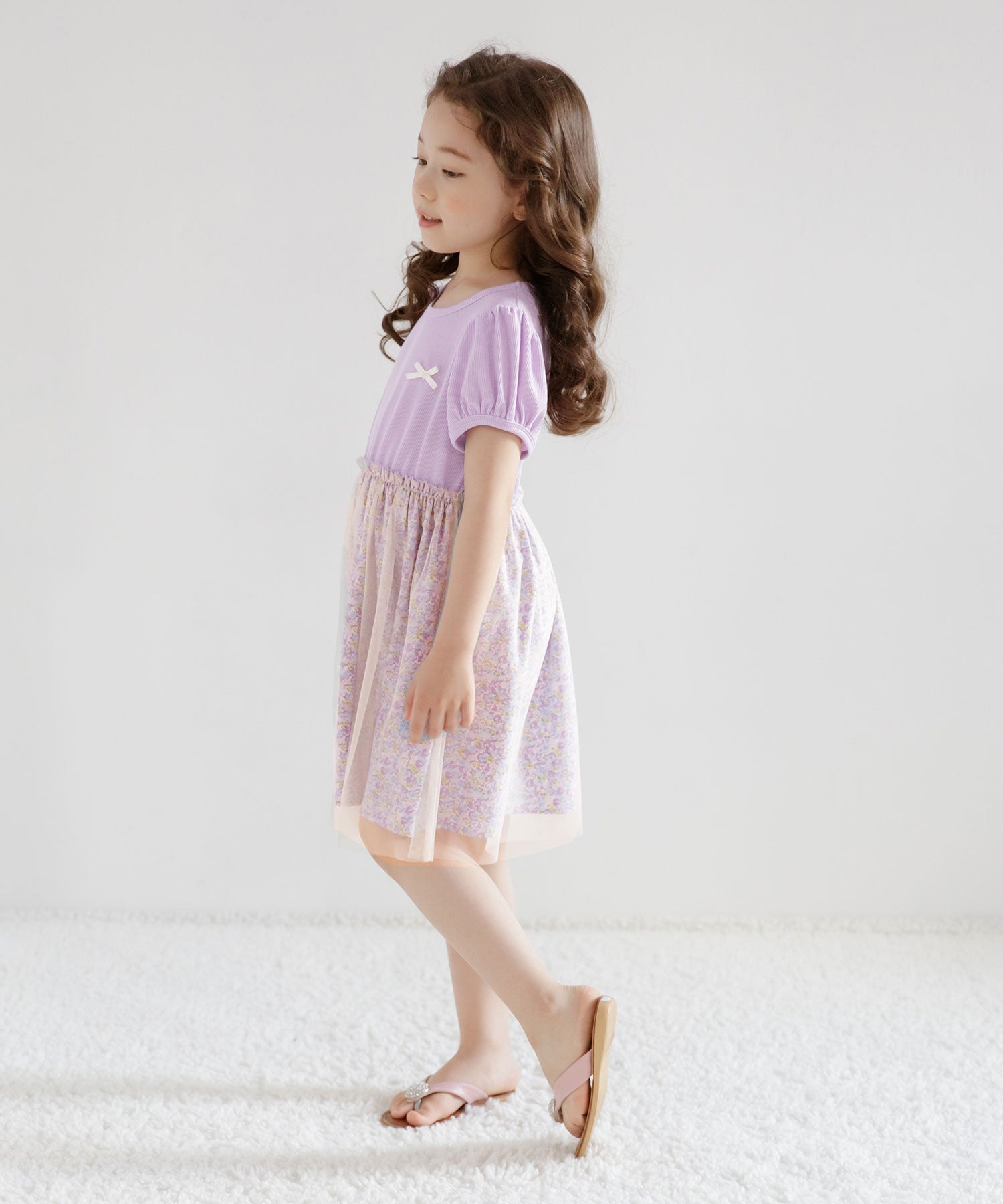 Kodomo Fuku Bee Children's Clothing Bee Short Sleeve Dress