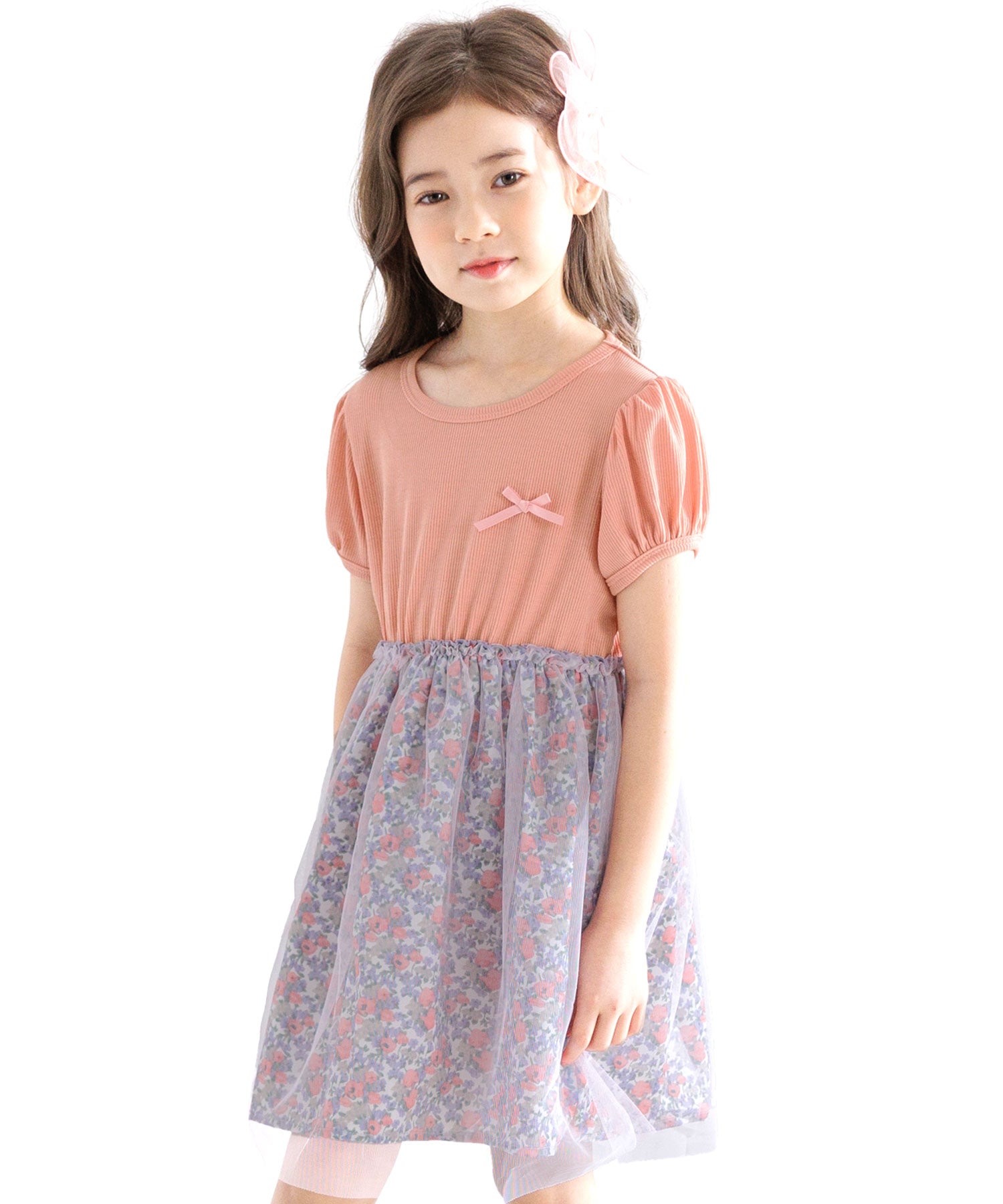 Kodomo Fuku Bee Children's Clothing Bee Short Sleeve Dress