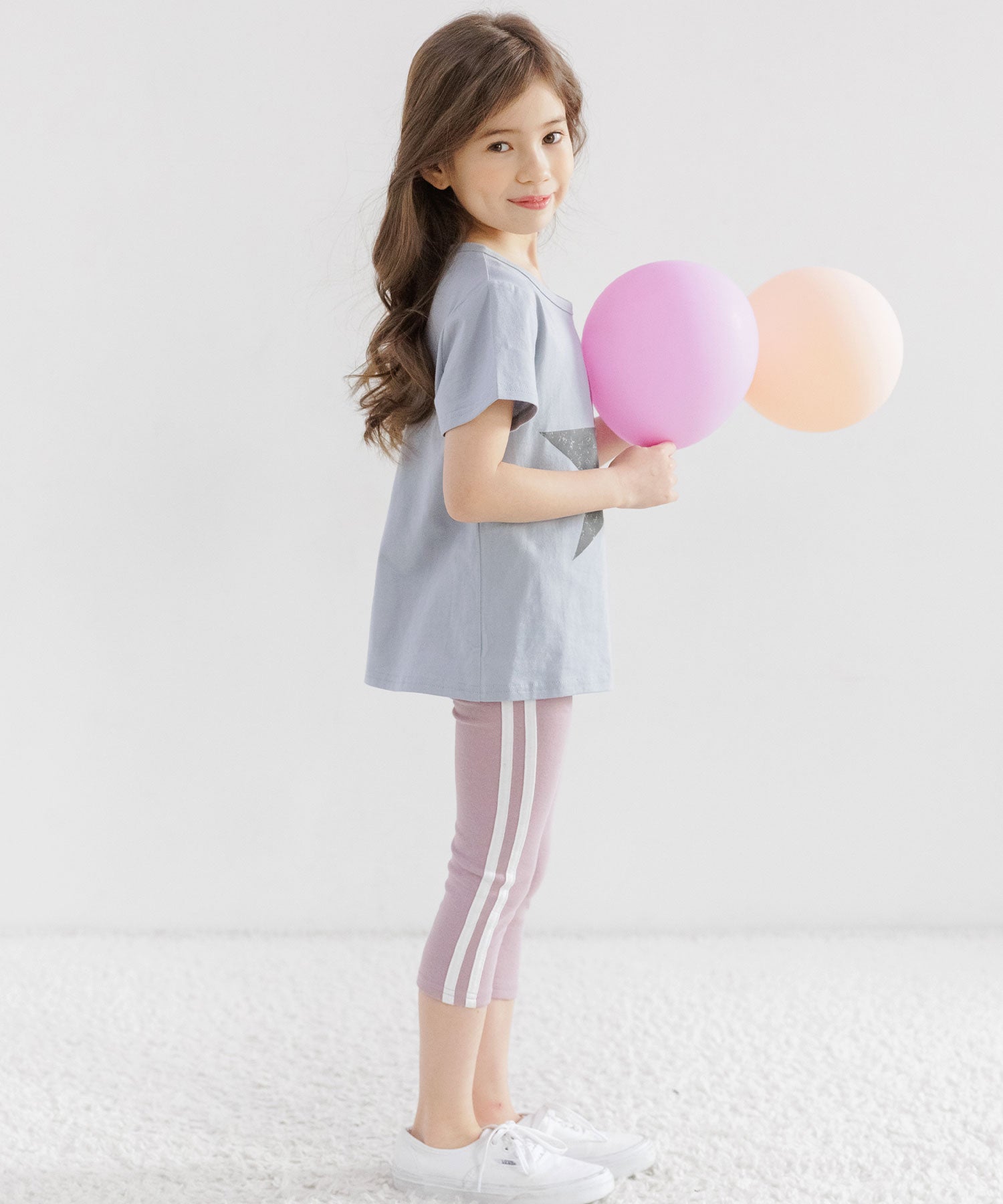 Kodomo Fuku Bee Kids' Clothing Bee 7/8 Length Line Leggings