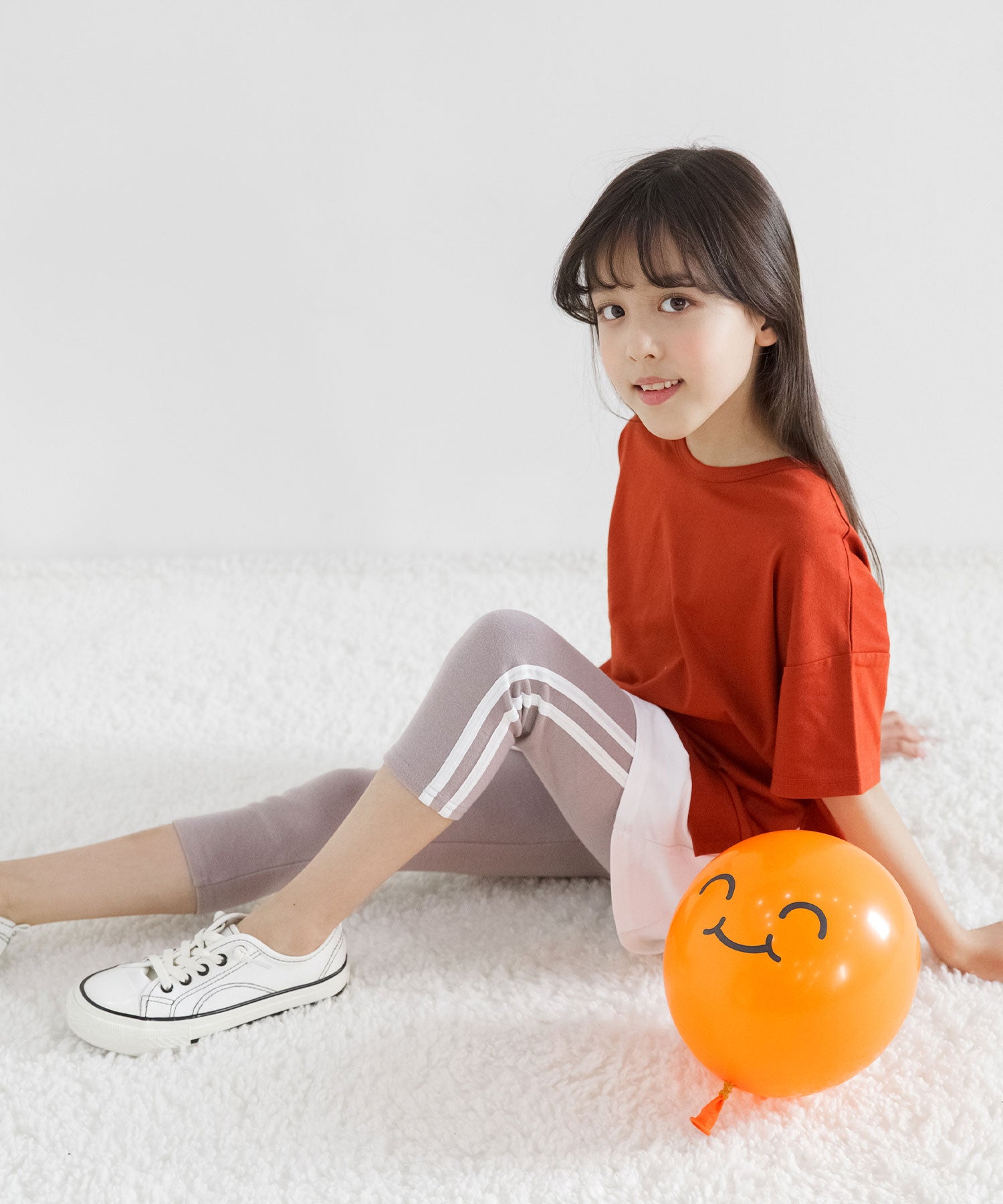 Kodomo Fuku Bee Kids' Clothing Bee 7/8 Length Line Leggings