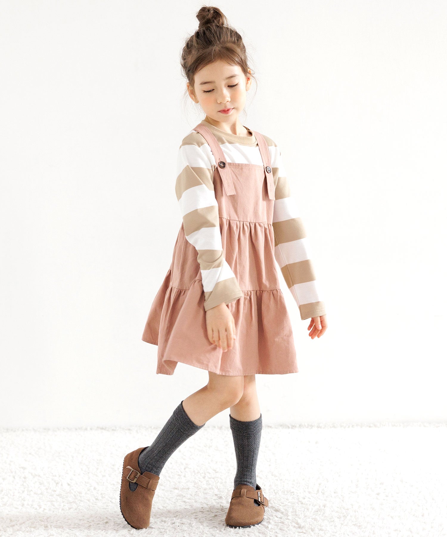 コドモフク ビー 子供服Bee ボーダートップス