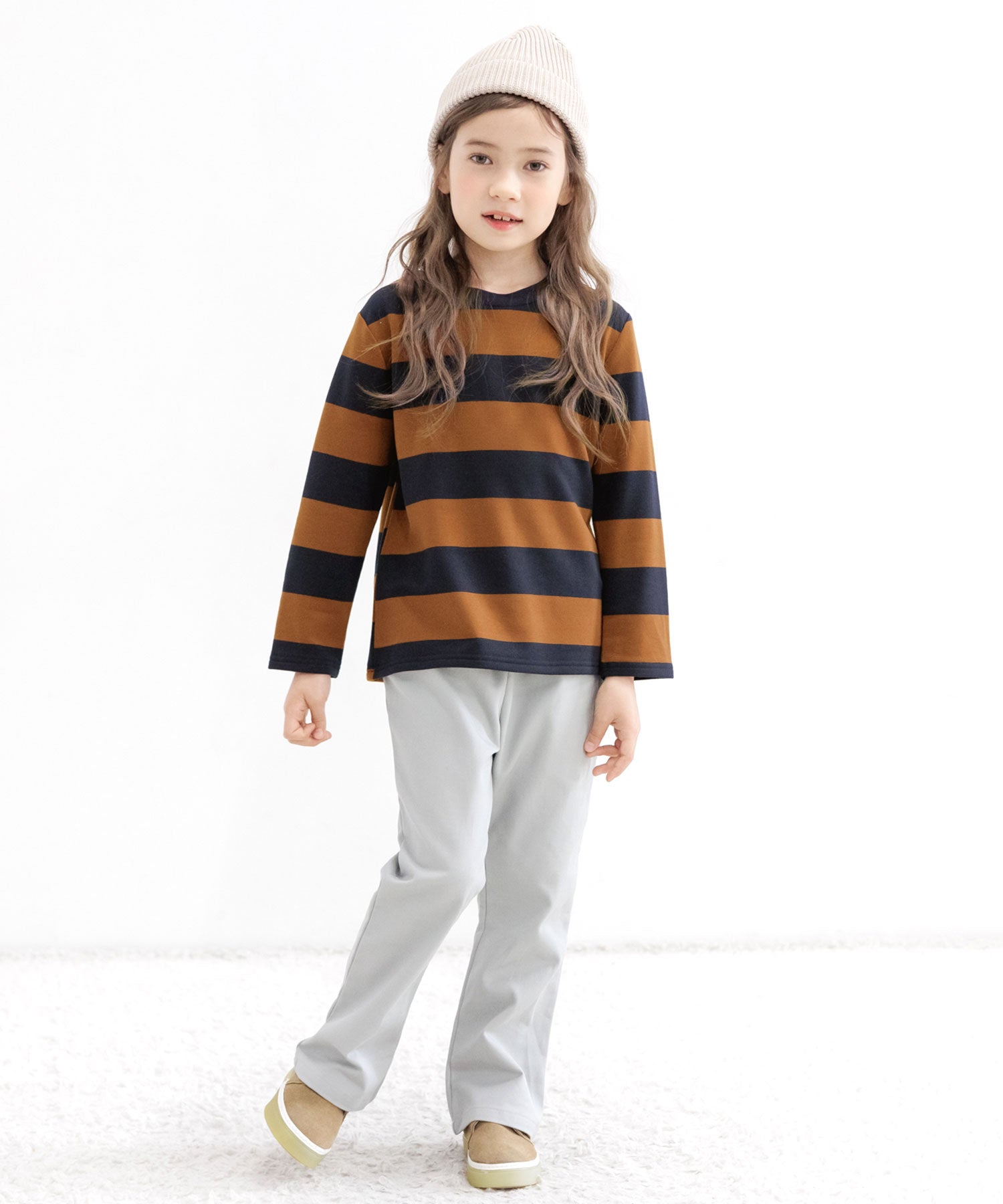 コドモフク ビー 子供服Bee ボーダートップス