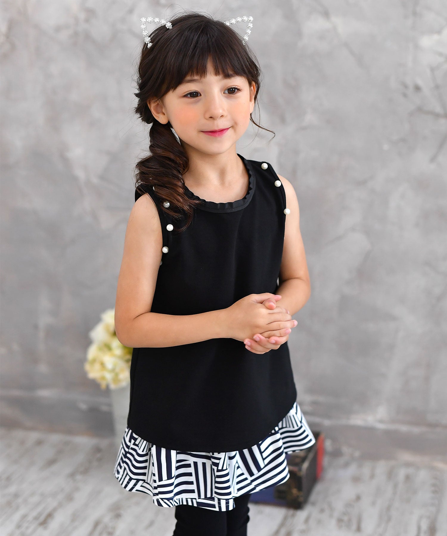 Kodomo Fuku Bee Children's Clothing Bee Skirt with Leggings